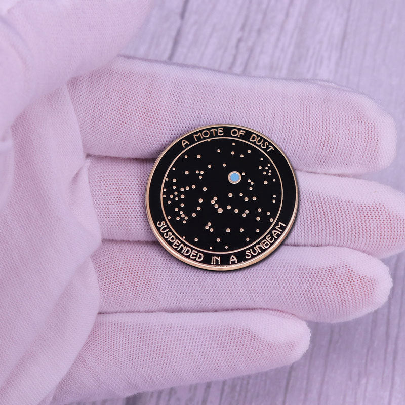 Fashion Universe Science Inspired Copper Brooch – Stylish Gifts — 1