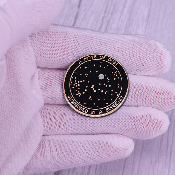 Fashion Universe Science Inspired Copper Brooch – Stylish Gifts — 1