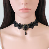 Women's Lace and Velvet Cloth Necklace Necklace – Jewelry Gift Ideas — 1