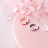 Diamond round earrings – Everyday Gifts — 5