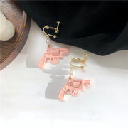 Cute And Funny Fun Earrings Pink Sweet Earrings Girl – Gifts for Kids — 6