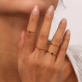 Fashion Simple And Light Luxury Birthday Ring – Stylish Gifts — 20