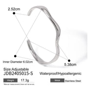 Classic Open 18K Plain Bracelet – Jewelry Gift Ideas — 4