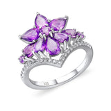 Natural Opal 925 Silver Ring Temperament – Holiday Gift Ideas — 8