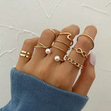 Fashion Metal Joint Ring Creative Retro – Stylish Gifts — 16