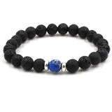 Volcanic Stone Bracelet Chakra Yoga 8mm – Jewelry Gift Ideas — 2