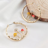 Unique Earring for Women Cute Three Mushroom – Jewelry Gift Ideas — 10