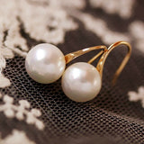 Simple pearl earrings for women – Gifts for Her — 1