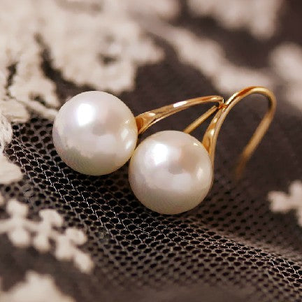 Simple pearl earrings for women – Gifts for Her — 1