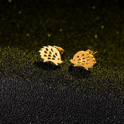 Personalized Creative Gold And Silver Alloy Earrings – Useful Gifts — 6