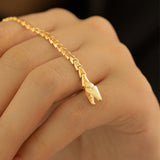 Copper Plated 18k Gold Snake Ring Female – Gifts for Her — 2