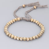 Hand-woven Creative Shaped Copper Beads Play – Jewelry Gift Ideas — 5