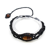 Natural Crystal Dan-shaped Handmade DIY Woven Bracelet – Stylish Gifts — 17