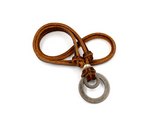 Fashion new metal double ring cowhide necklace – Stylish Gifts — 6