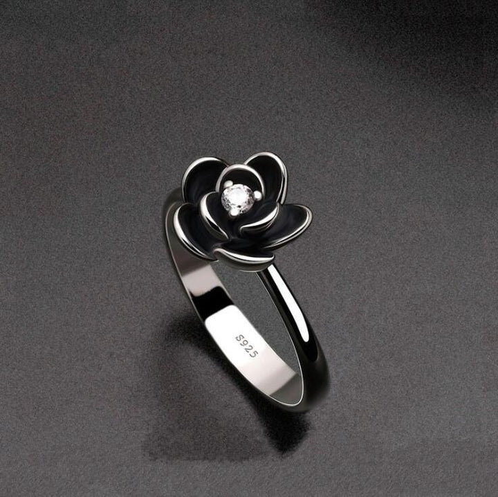 Black rose ring – Practical Gifts — 1
