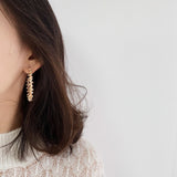 Large rhinestone wrapped earrings – Holiday Gift Ideas — 11