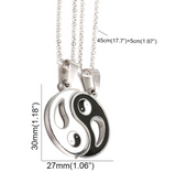 Detachable couple Tai gossip necklace – Jewelry Gift Ideas — 8
