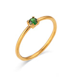 Fashion Simple And Light Luxury Birthday Ring – Stylish Gifts — 13