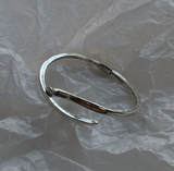 Simple plain silver bracelet – Jewelry Gift Ideas — 6
