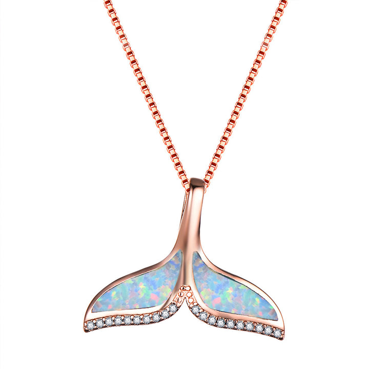 Fashion Creative Fishtail Lady Small Necklace – Jewelry Gift Ideas — 1