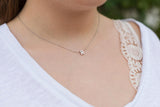 Fashion Tiny Initial Necklace Gold Silver Color – Jewelry Gift Ideas — 2
