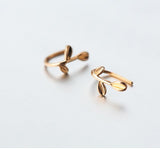 Silver leaf earrings – Practical Gifts — 6