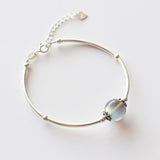 Bracelet Female Pink Crystal Transfer Beads – Jewelry Gift Ideas — 5