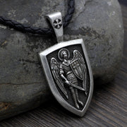 Saint Michael Archangel Pendant Necklace – Jewelry Gift Ideas — 3