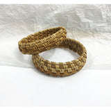 Woven rattan bracelet – Jewelry Gift Ideas — 5