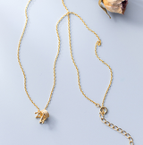 Diamond crown clavicle chain – Thoughtful Gifts — 3