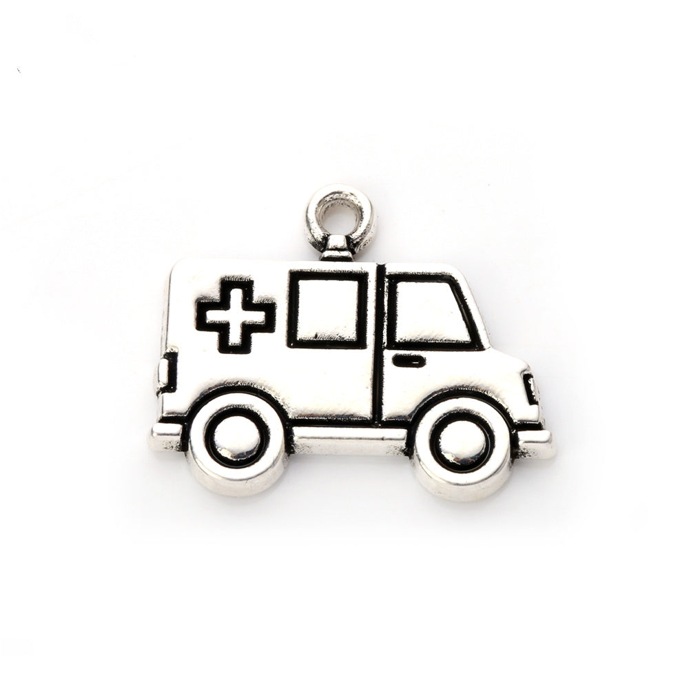 Creative Modern Style Zinc-Alloy Ambulance Pendant – Stylish Gifts — 1