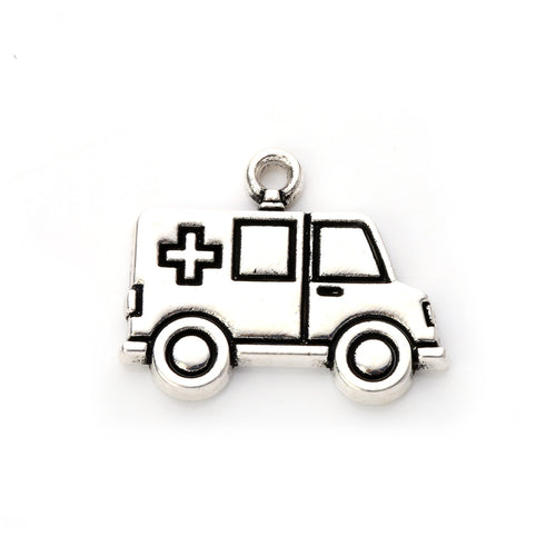 Creative Modern Style Zinc-Alloy Ambulance Pendant – Stylish Gifts — 1