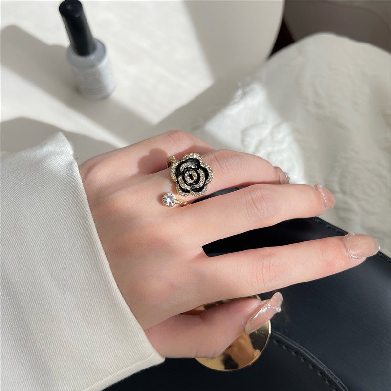 Super Fairy High-end Camellia Ring Jewelry Simple – Jewelry Gift Ideas — 1