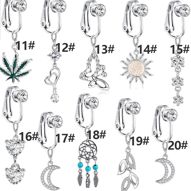 Women's Navel Nail Ornament Earrings – Gifts for Her — 1
