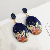 Earrings for Women Flower Printed – Gifts for Her — 6
