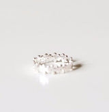 Lovely quality flower hollow plain silver ring – Useful Gifts — 3