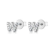 S925 Pure Silver Ear Nail With 24 Letters – Beauty Gifts — 6