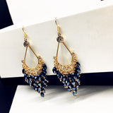 Bohemia Long Style Water Drop Crystal Earrings – Stylish Gifts — 6