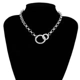 Punk Metal Geometric Necklace – Jewelry Gift Ideas — 8