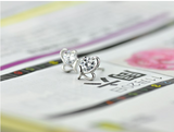Heart-shaped water-speaking earrings – Special Occasion Gifts — 3