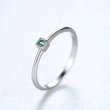 S925 sterling silver gemstone ring – Thoughtful Gifts — 1