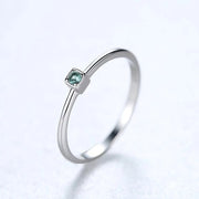S925 sterling silver gemstone ring – Thoughtful Gifts — 1