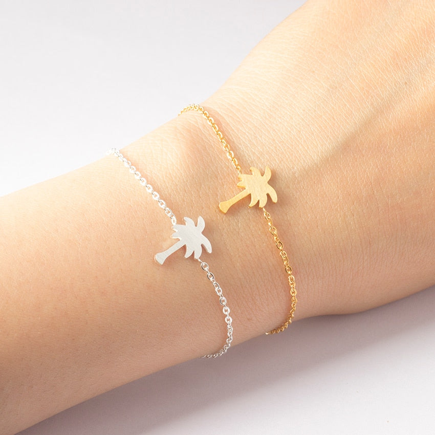 Palm tree bracelet – Jewelry Gift Ideas — 1