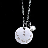 Stainless Steel Pendant Necklace Lnspirational – Jewelry Gift Ideas — 3