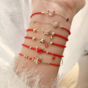 Year Of The Ox Transshipment Red String Bracelet – Jewelry Gift Ideas — 1