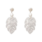 Big Exaggerated Tassel Earrings Leaf-Shaped – Holiday Gift Ideas — 6