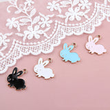 Stay Cute Alloy Dripping Oil Rabbit Pendant – Jewelry Gift Ideas — 3