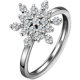 The Rotating Snowflakes Rotate The Ring With Fashion – Stylish Gifts — 1
