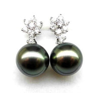 Black pearl earrings – Surprise Gifts — 1