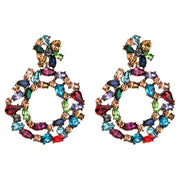 Ring-studded acrylic earrings – Unique Gift Ideas — 7